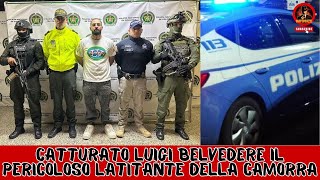 CATTURATO IL PERICOLOSO LATITANTE DELLA CAMORRA LUIGI BELVEDERE Video della cattura inedito [upl. by Roht]