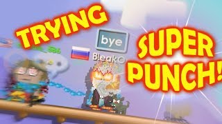 SUPER PUNCH  Growtopia [upl. by Sacul]