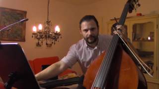 Smetana  Verkaufte Braut  Double Bass excerpt  Felix F J Maiwald [upl. by Elsi479]