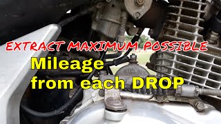 Carburetor setting for maximum possible mileage [upl. by Iphigeniah]