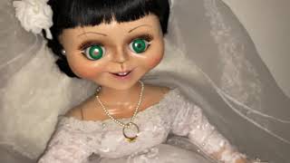 Bride of chucky prepossessed Tiffany doll bridal doll update [upl. by Manya]