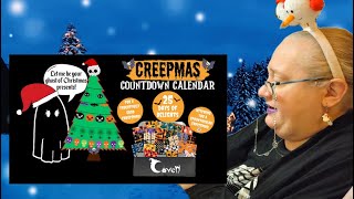 Coven Creepmas Countdown 25 Day Advent Calendar 2023 Unboxing  Compiled From Our Vlogmas 2023 [upl. by Hallagan]