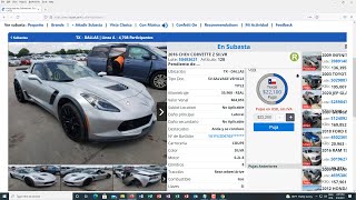 Copart Auto Auction Ofertas en vivo y precios en TXDALLAS [upl. by Arak]