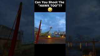 Can You Shoot The quotHAWK TOOquot 🤣 skyrim skyrimanniversary elderscrolls shortsvideoviral [upl. by Bellamy204]