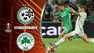 Maccabi Haifa vs Panathinaikos Extended Highlights  UEL Group Stage MD 2  CBS Sports Golazo [upl. by Flanagan865]