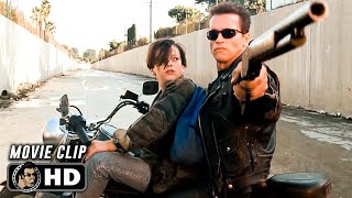 TERMINATOR 2 Clip  Truck Chase 1991 Arnold Schwarzenegger [upl. by Georgina]