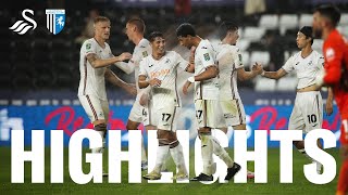 Swansea City v Gillingham  Highlights [upl. by Aznarepse]