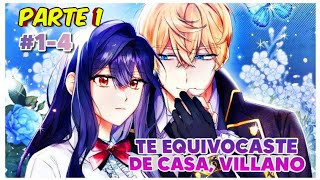 REENCARNÉ EN UNA NOVELA Y¿EL VILLANO SE OBSESIONARÁ CONMIGO😱  Nuevo manhwa [upl. by Ahsitauq]