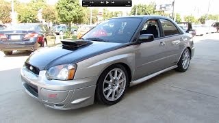 2005 Subaru Impreza WRX STI Start Up Exhaust and In Depth Review [upl. by Etteniuqna]