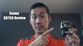 DAIWA QG750 Ultralight Spinning Reel Review [upl. by Adeuga115]