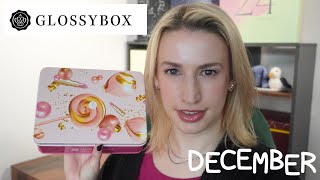 GLOSSYBOX DECEMBER 2023 UNBOXING [upl. by Annorah]