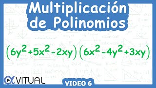 Multiplicación de Polinomios  Video 6 [upl. by Zerimar]