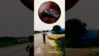 😱 Meteor And Planet Following Me vfx vfxshorts 3dearth space earth planet meteor trending [upl. by Harvey]