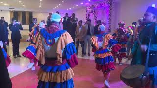 Experience the Vibrance of Kumaoni Culture  Chhaliya Dance Performance in Wedding [upl. by Aulea]