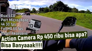 Dibawah 500 Ribuan Masih layak  B Pro 5 AE 2s di tahun 2021 Action Camera Murah Terbaik Jernih [upl. by Dilaw]