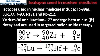 D8 Isotopes used in radiotherapy HL [upl. by Yerxa]