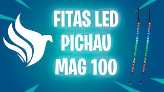 PICHAU me enviou um PRESENTE  FITA LED RGB MAGNÉTICA PICHAU MAG 100 [upl. by Lednew]