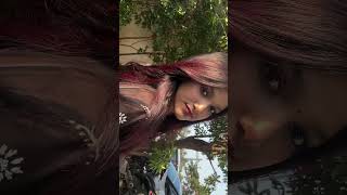 Prettiest Red Wine Color  Paradyes redhaircolor hairtransformation ethnicwear [upl. by Shaina53]