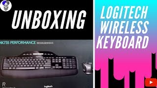 Wireless Keyboard Mouse Unboxing Logitech MK 735 [upl. by Ived994]