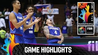 Senegal v Philippines  Game Highlights  Group B  2014 FIBA Basketball World Cup [upl. by Iggem]