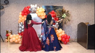 Ash and Priyani  16th Birthday Bollywood Performance  Radha on the Dance Floor  Desi Girl  Best [upl. by Bunder]