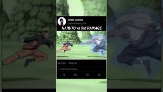 Naruto vs raikage fight shorts anime naruto viralvideo [upl. by Ancell]