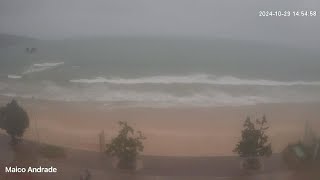 🔵🏖️Guarapari ES Terçafeira 29102024 às 1454 na Praia do Morro [upl. by Lecroy]