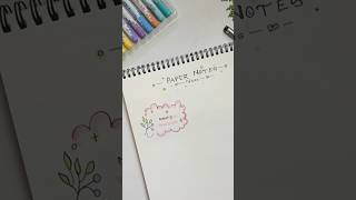 Paper notes ideas 📍🔖artwork artist notes ideas foryourpage astheticsatisfying papernotes [upl. by Chico215]