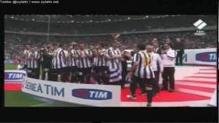 Juventus  30th Scudetto  The TROPHY 13052012 [upl. by Pavlish]