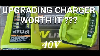 Upgraging 40V charger worth it [upl. by Mandell]