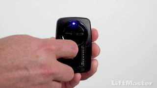 How to Program LiftMasters Universal Remote Control Model 375UT to a Garage Door Opener [upl. by Mcmath]