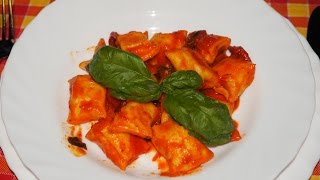 Ravioli di surimi pomodoro e basilico [upl. by Llerral956]