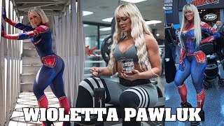 Wioletta Pawluk  Reel Captain Marvel Workout [upl. by Glennie]