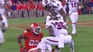 Highlights South Carolina vs Clemson  2012 [upl. by Harim]