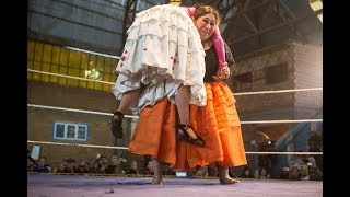 BOLIVIA LA PAZ  Cholitas Wrestling June 2015 [upl. by Ysac]