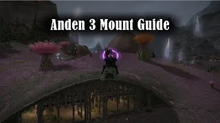 FFXIV Anden 3 Mount Guide [upl. by Eppilihp410]