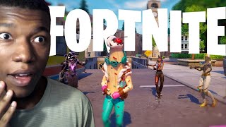 Fortnite Chapter 4 Season OG  Return to Tilted Towers REACTION [upl. by Reitrac]