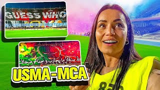 JASSISTE À LA MEILLEURE AMBIANCE DE STADE DE MA VIE POUR USMA MCA À ALGER  Derby de dingue [upl. by Becht]