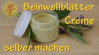 BeinwellBlätterCreme selber machen  gegen Verstauchungen [upl. by Plate814]