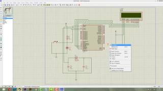 Tutorial running text menggunakan Codevision AVR amp Proteus [upl. by Kallman850]