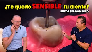 ¿Tienes sensibles tus dientes con resinasempastes Causa y Solución posibles  IDS [upl. by Eiroc]