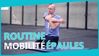 MOBILITÉ DES ÉPAULES CROSSFIT  Une routine de souplesse et récupération après lentraînement [upl. by Gnivre441]