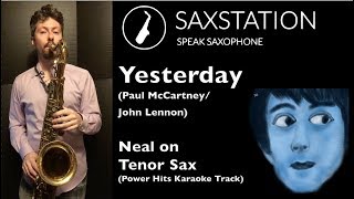 Yesterday on Sax Paul McCartney Saxophone Cover [upl. by Zingg]