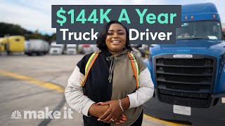 I Bring In 144K A Year Driving Trucks  On The Job [upl. by Aleakcim]