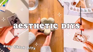 20 aesthetic tiktok DIYs 🎨 diy room decor amp more [upl. by Ballinger]