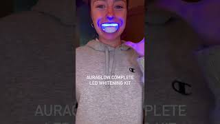 First Impressions AuraGlow LED Teeth Whitening Kit [upl. by Pietra358]