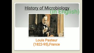 Louis Pasteur contribution in microbiology  History of microbiology [upl. by Nosreg]