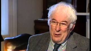 I cant keep writing elegies Seamus Heaney on C4News 1999 [upl. by Nahej525]