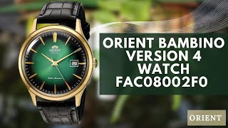 ORIENT Bambino Version 4 Watch FAC08002F0 [upl. by Leanahtan]