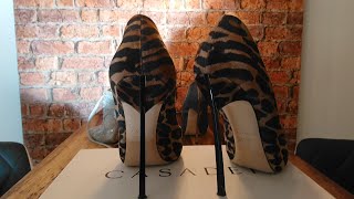 Unboxing my new Casadei Blade Pumps [upl. by Novehs]